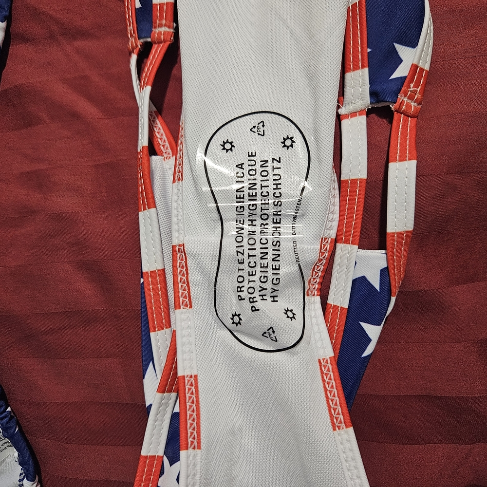 Red, White, And Blue Star-Patterned Bikini - Picture 3 of 3